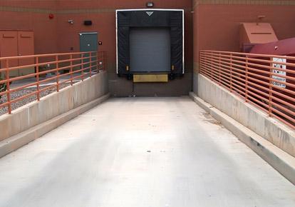 Image of a Concrete Loading Dock
