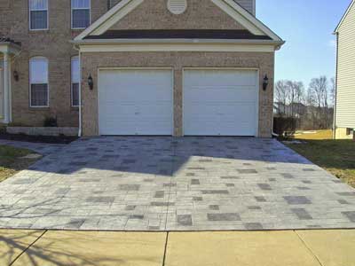 Image of Stamped Concrete Driveway